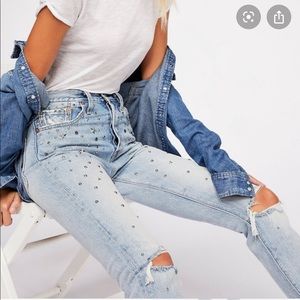 Free people counting star levi’s